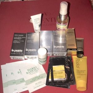 Mario Badescu, Chanel, Rodial, La Prarie, and PCA